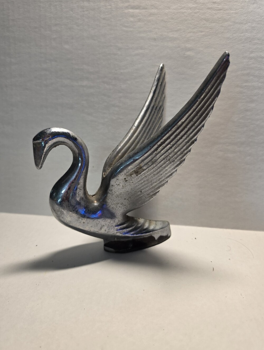 Vintage Flying Swan Car Hood Ornament